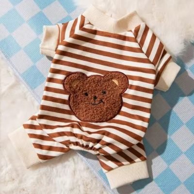 Pijama Peluche Marron