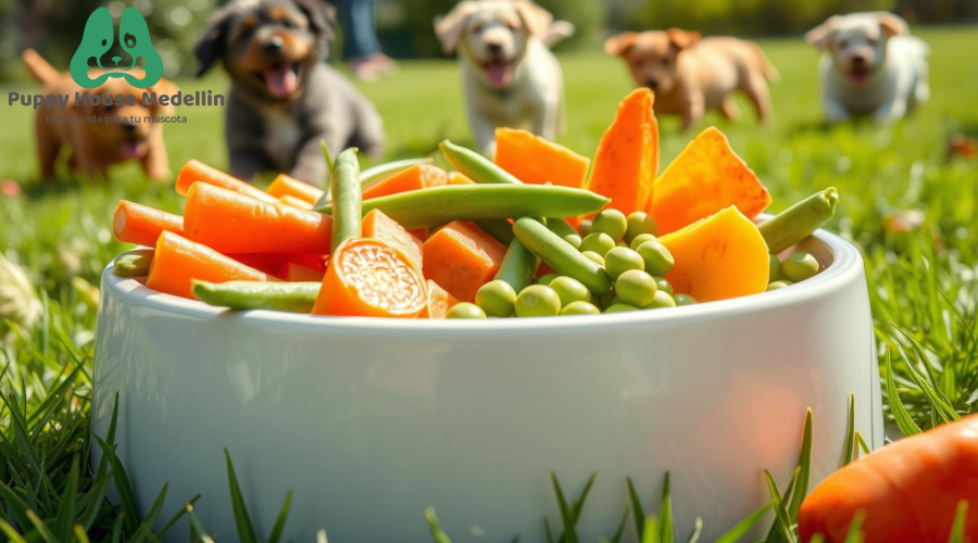 Qué vegetales pueden comer los perros